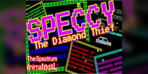 Cover image for 'SPECCY' The Diamond Thief.