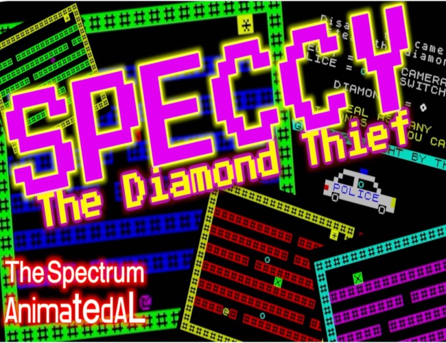 Cover image for 'SPECCY' The Diamond Thief.