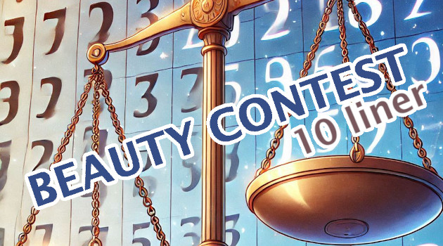Beauty Contest (Atari 8 Bit, C64, Spectrum, Dragon, CoCo, CPC, MSX) by spotlessmind1975
