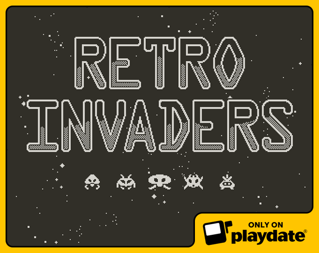 Retro Invaders Playdate