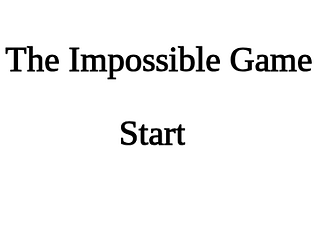 Impossible Game