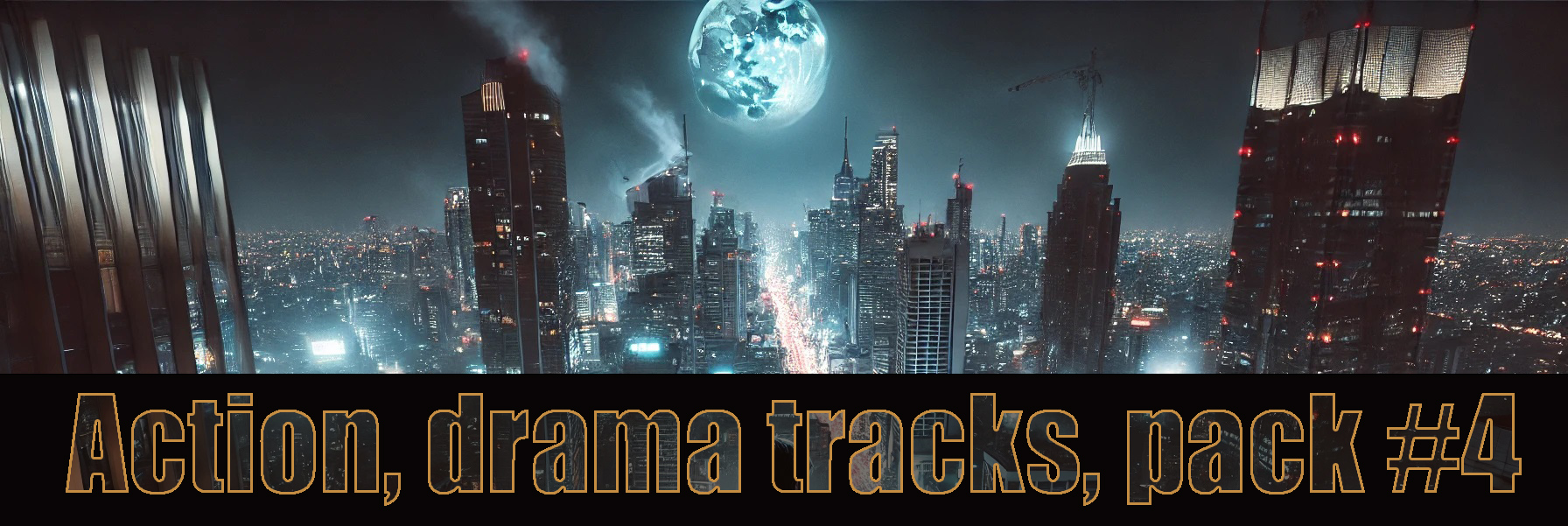 Action dramatic movie trailer tracks - Pack #4