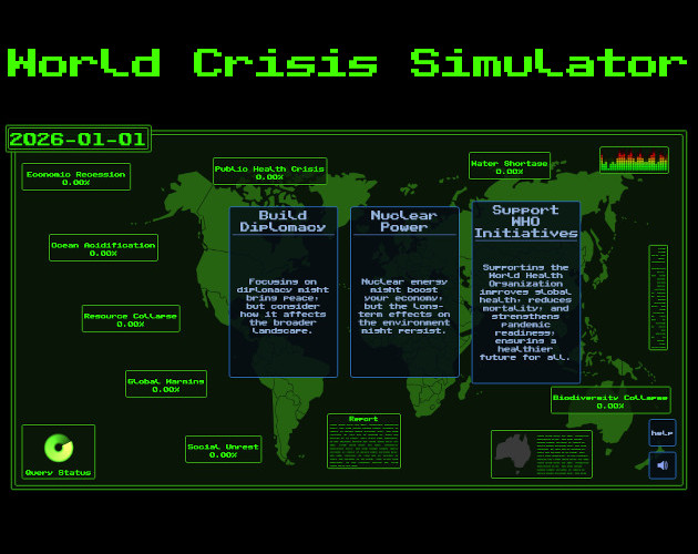 World Crisis Simulator