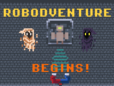 Cover image for Robodventure Begins!