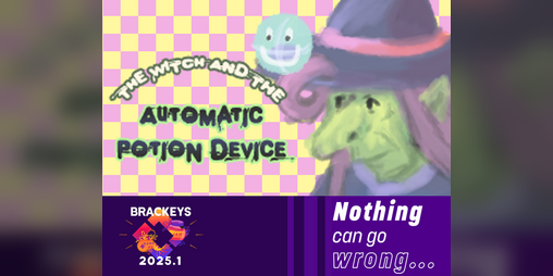 Cover image for The Witch and the Automatic Potion Device