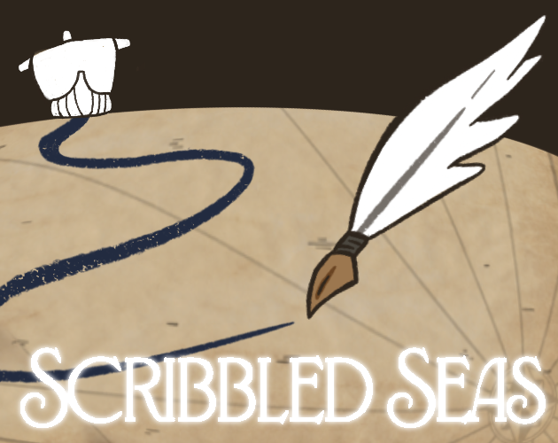 Cover image for Scribbled Seas