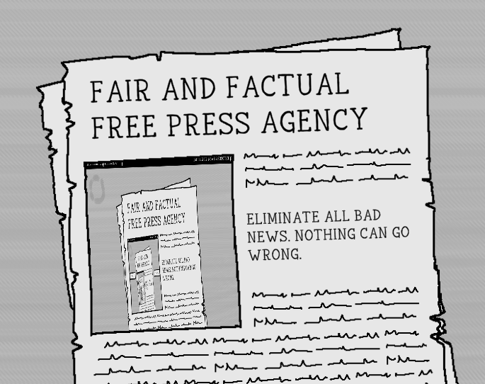 Cover image for FAIR AND FACTUAL FREE PRESS AGENCY