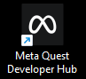 the download for meta quest developer hub