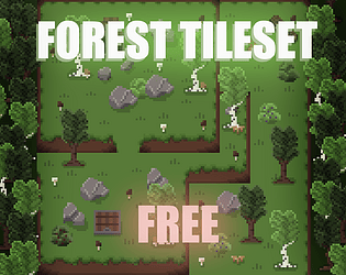 Free Pixel Art Pack - Tiny Forest by SlowDevelopment