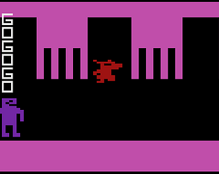 Foxy Go Go Go! remade for the Atari 2600