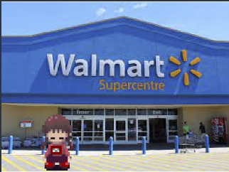 madotsuki goes to walmart