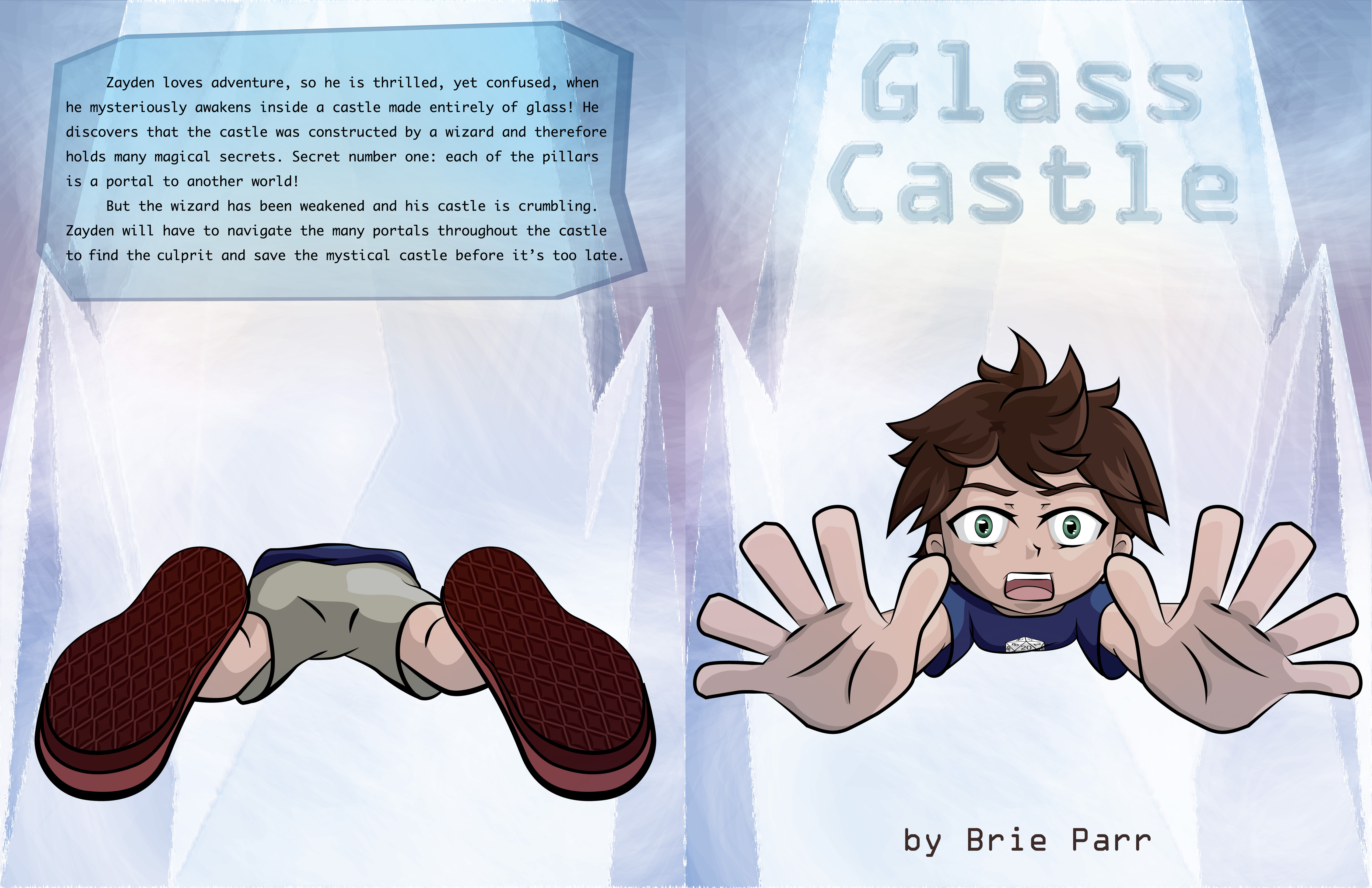 Glass Castle Graphic Novel Cover
