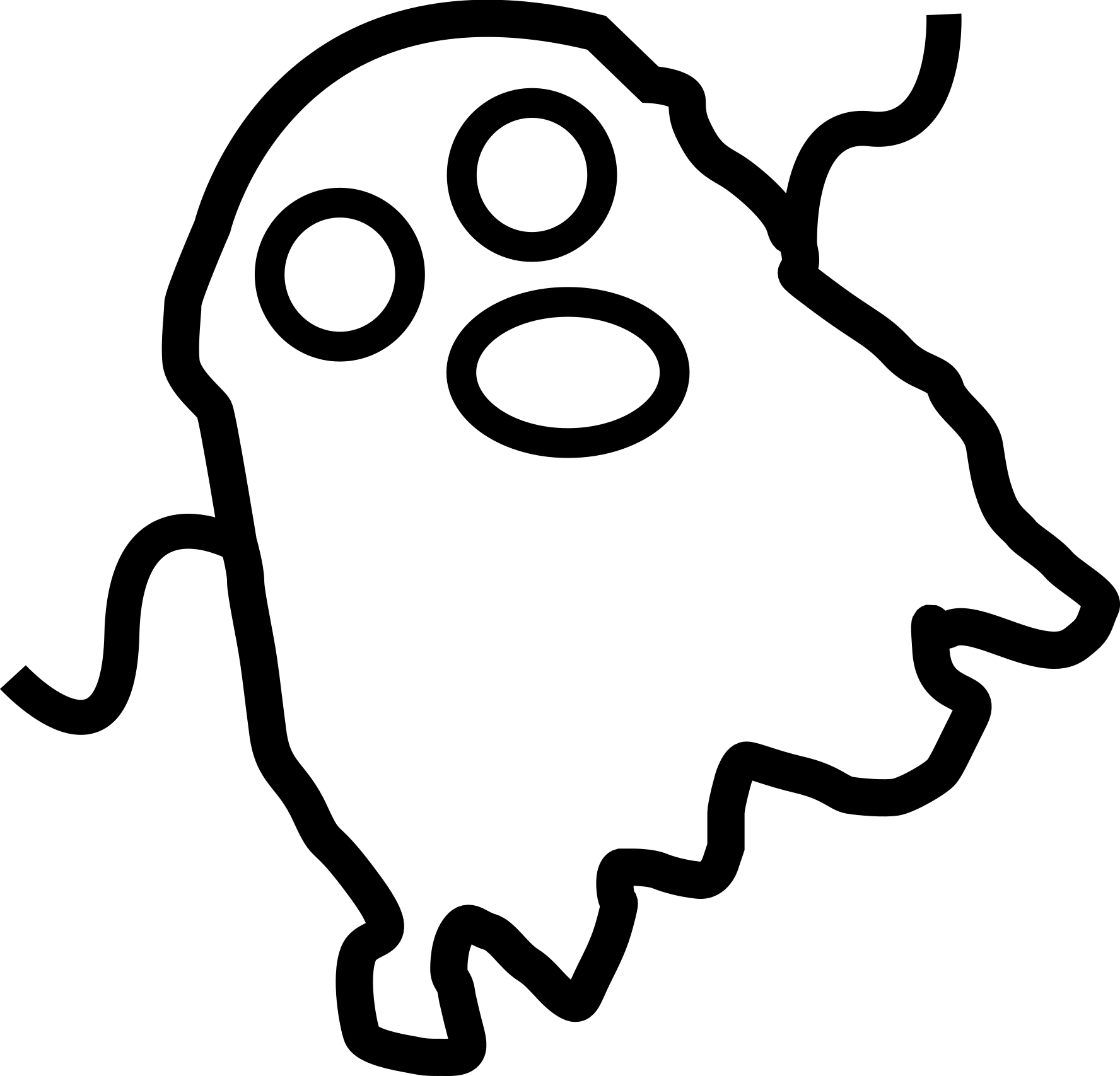 Cover image for Friends With Ghosts
