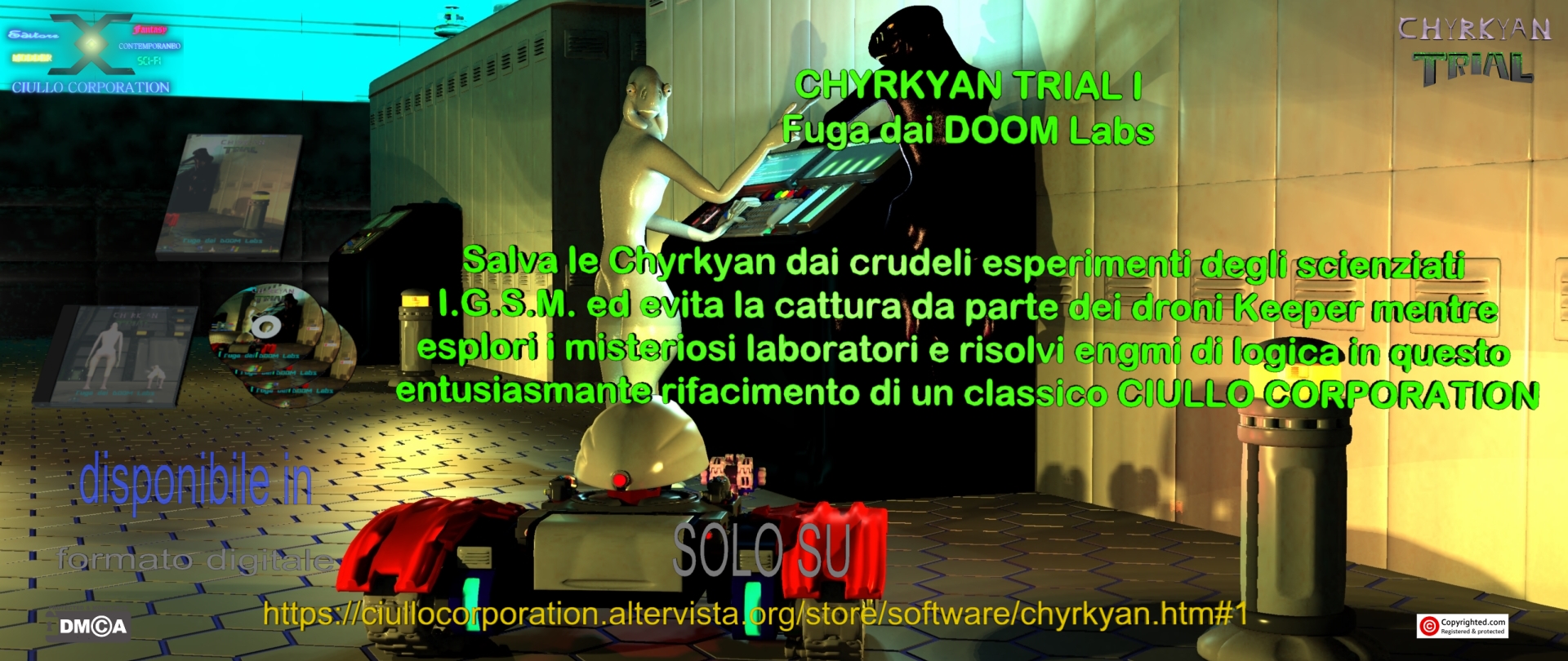 Chyrkyan Trial I. Fuga dai DOOM Labs (Cinematics)
