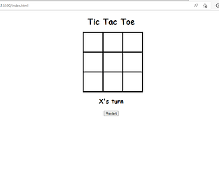 TIC TAC TOE JS