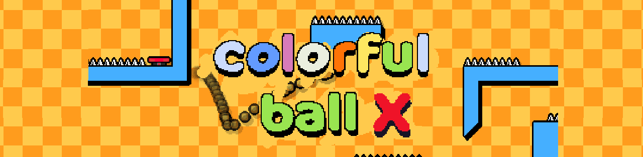 colorful ball x