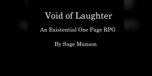 Cover image for Void of Laughter
