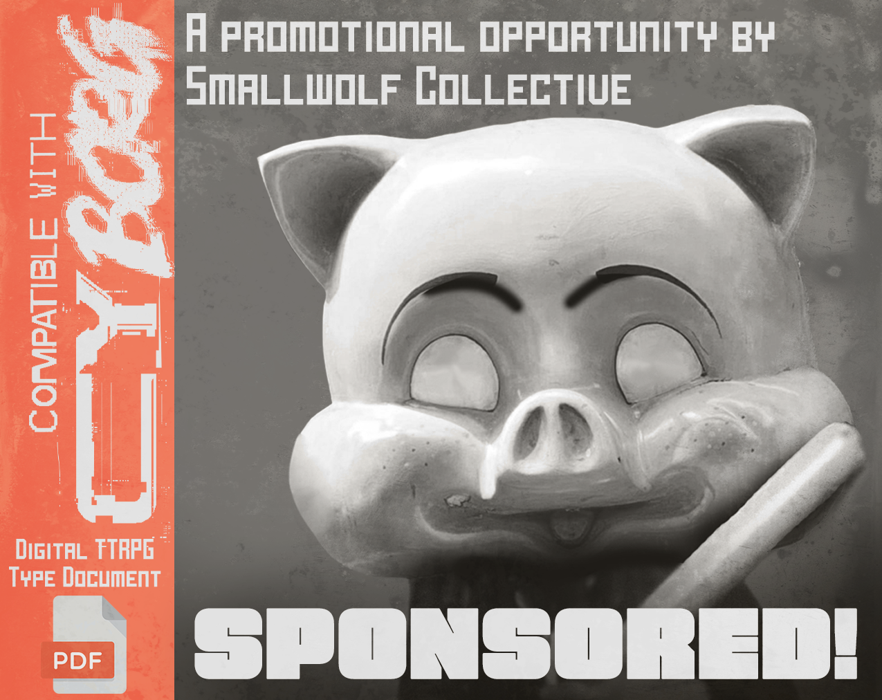 Cover image for SPONSORED! a CY_BORG Rules Suppliment