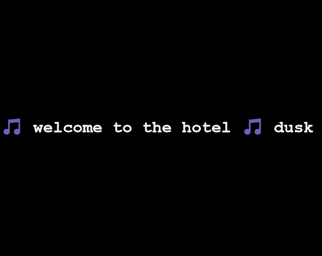 Cover image for The Hotel Dusk Manifesto Zine