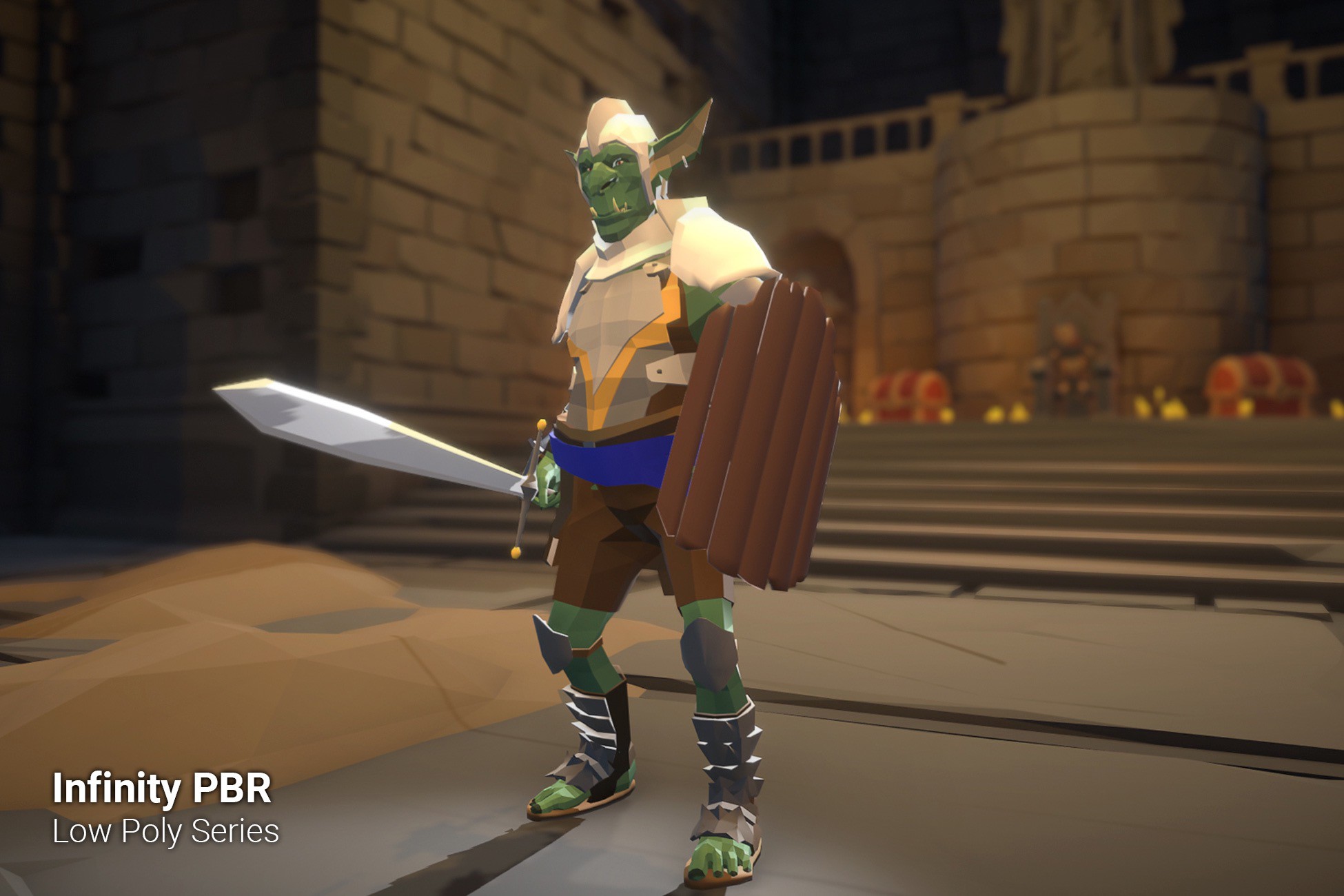 Low Poly Character - Goblin - Fantasy RPG - Unity