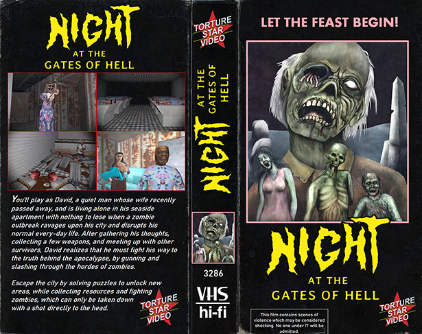 Night at the Gates of Hell' Review - Retro-Style Zombie Game