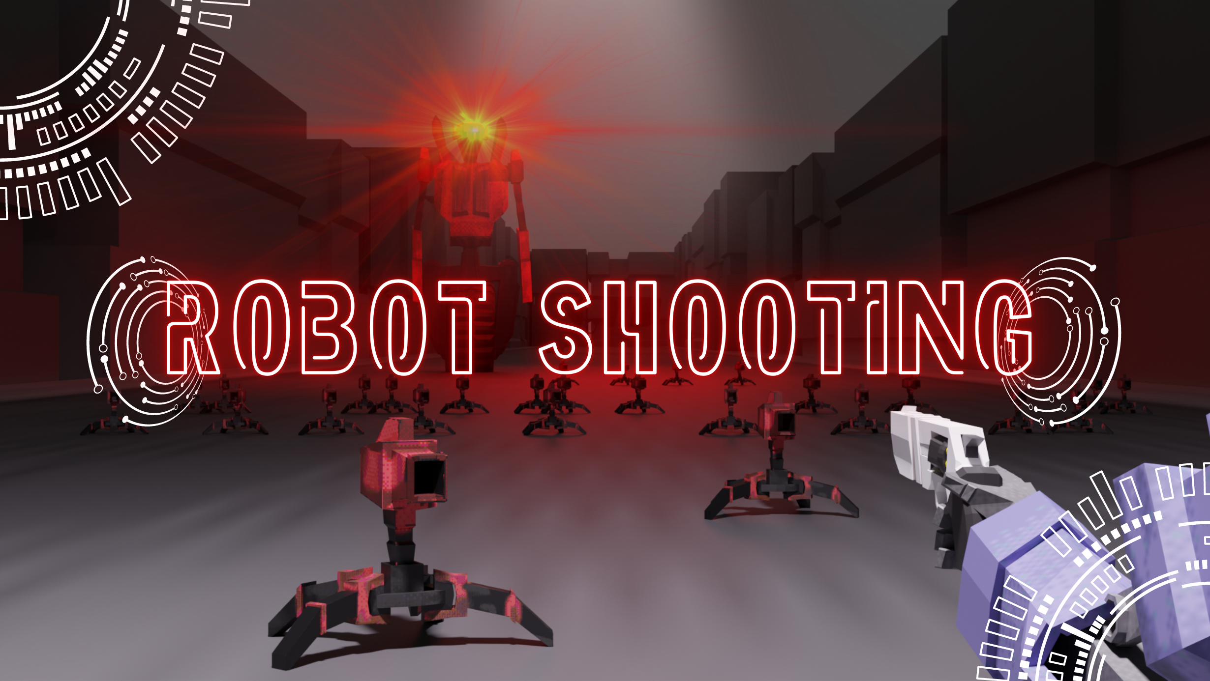Robot shooting