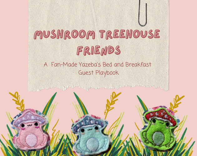 Mushroom Treehouse Friends by 8bitbirb