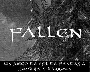 Fallen   - Un juego de rol de fantasía sombría y barroca - Edición en español. 