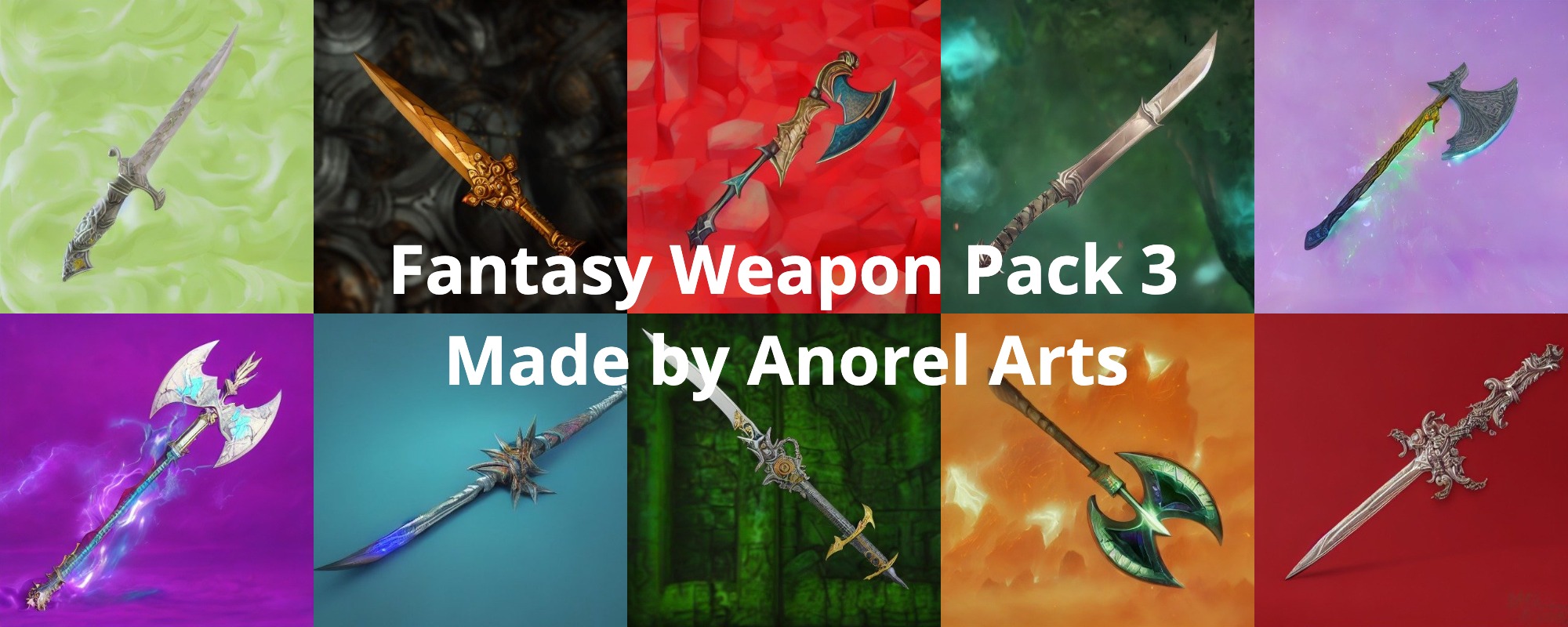 Different Fantasy Sword Pack