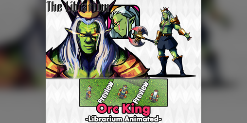 Cover image for Librarium animated - Orc King