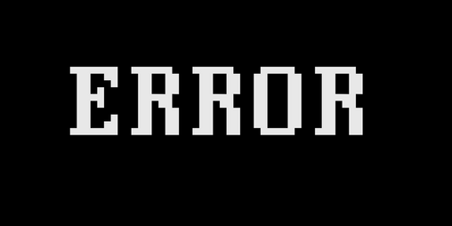 Cover image for ERROR
