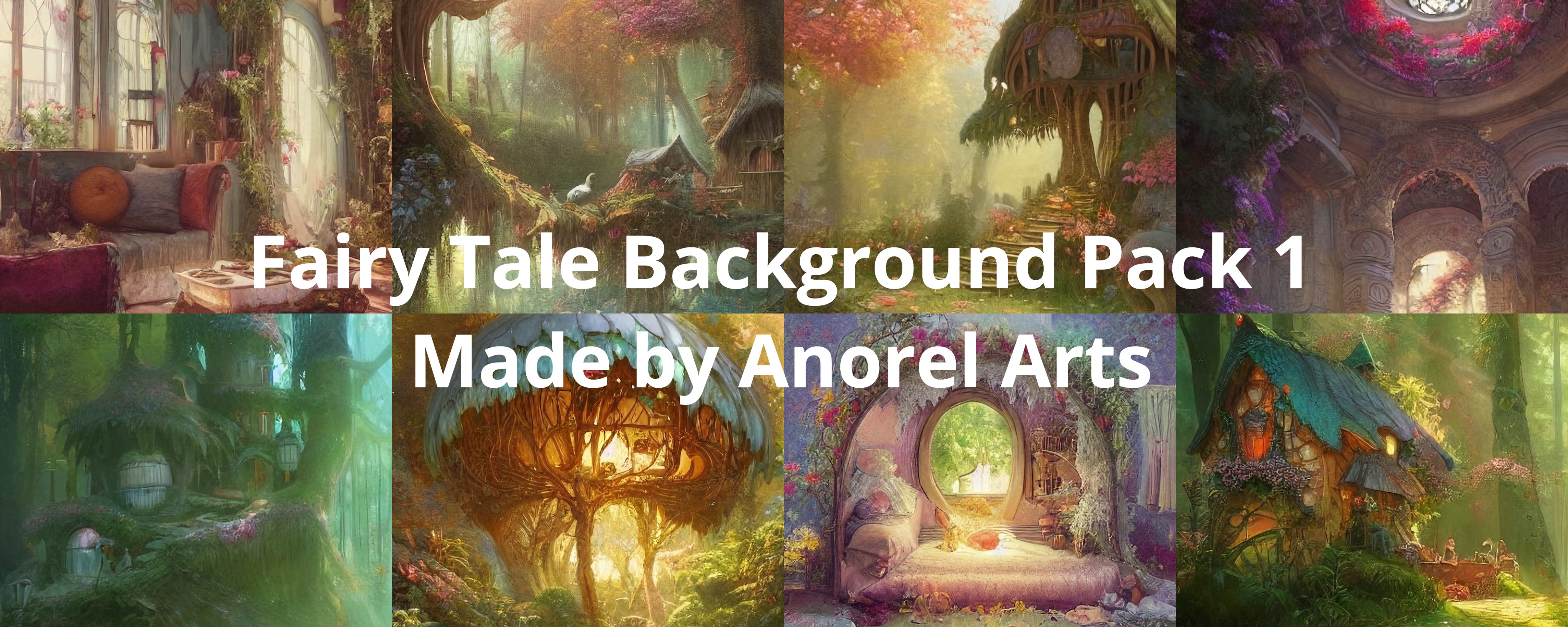 Fairy Tale Background Pack 1
