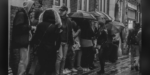 Cover image for In The Queue