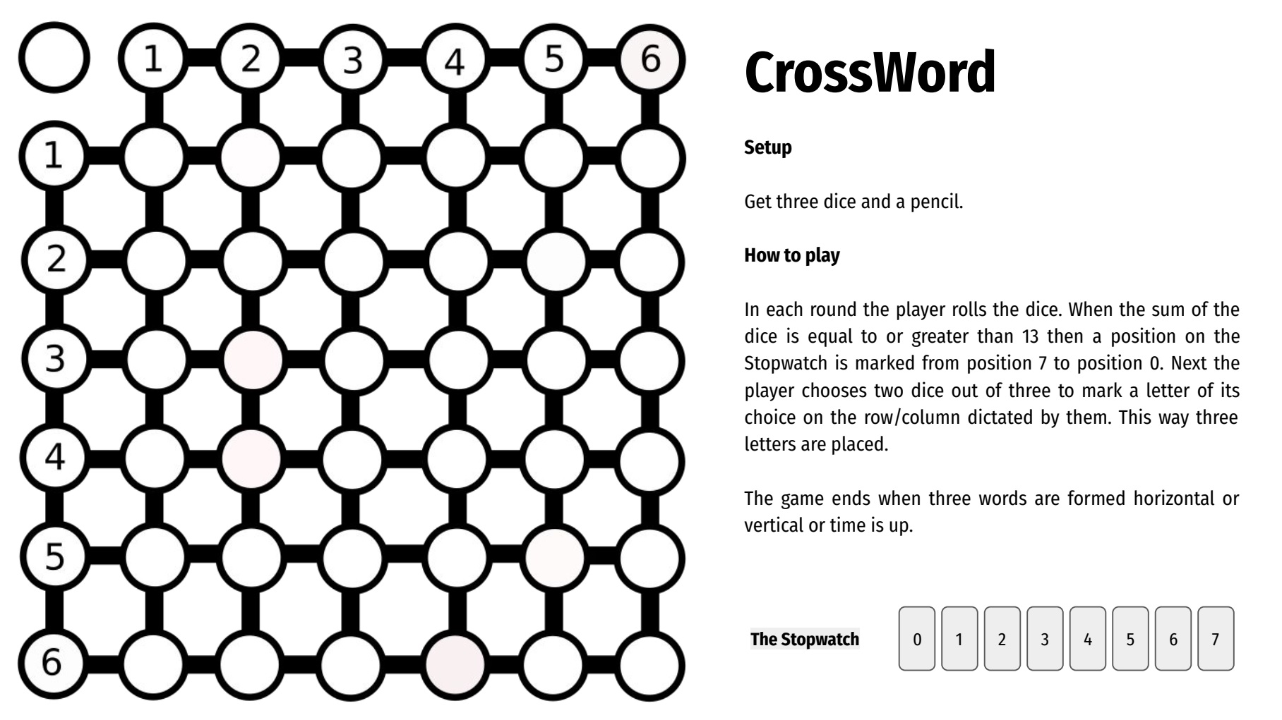 CrossWord - PnP Game, part of Codex Ictum Vol.01