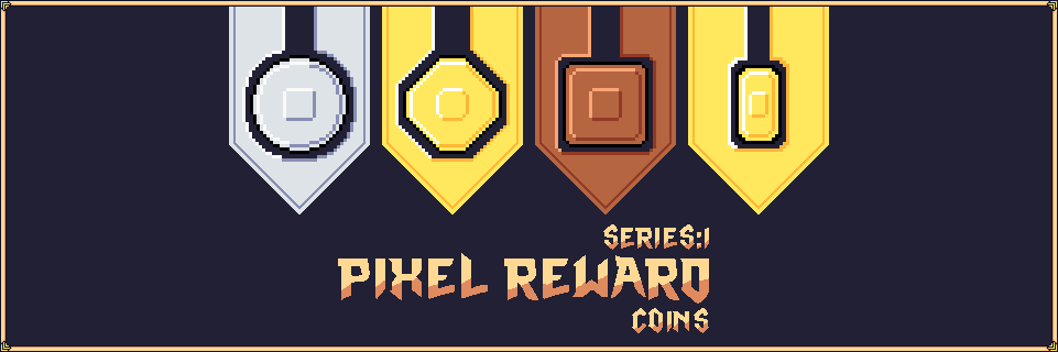 Pixel Reward Series #1 : Coins