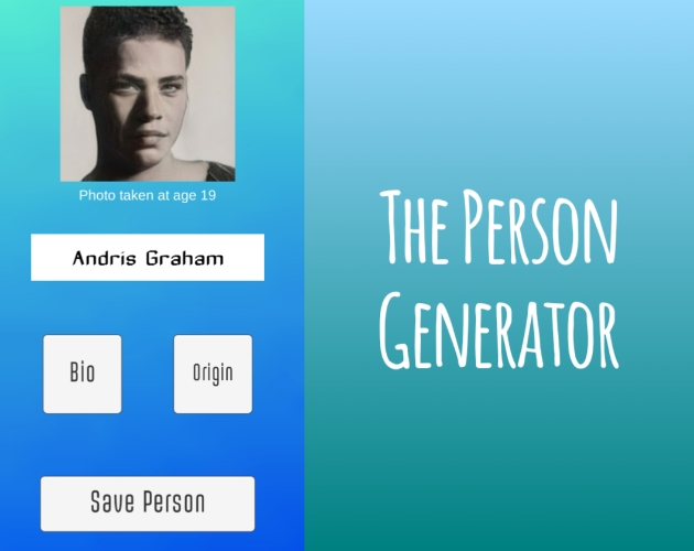 The Person Generator by Aoi Hana