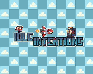 Cover image for IDLE INTENTIONS: trial of the ninja kings