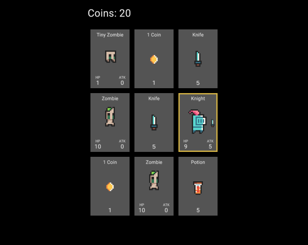 Cover image for Dungeon Card Game