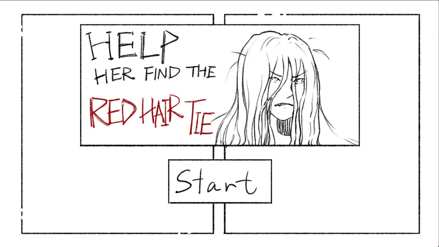Help Her Find the Red Hire Tie