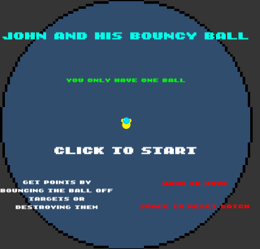 John and his bounby ball