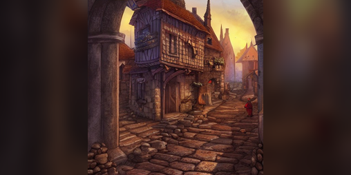 Cover image for Medieval Town Backgrounds