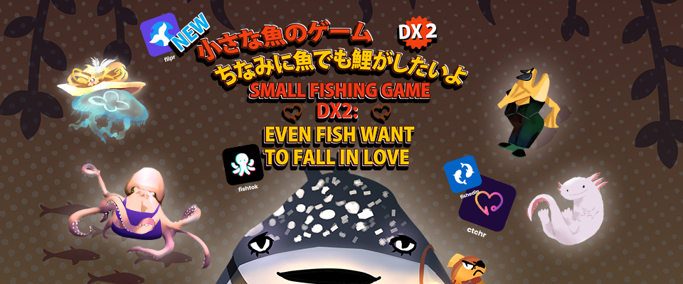 Small Fishing Game DX2:  Even Fish want to fall in Love