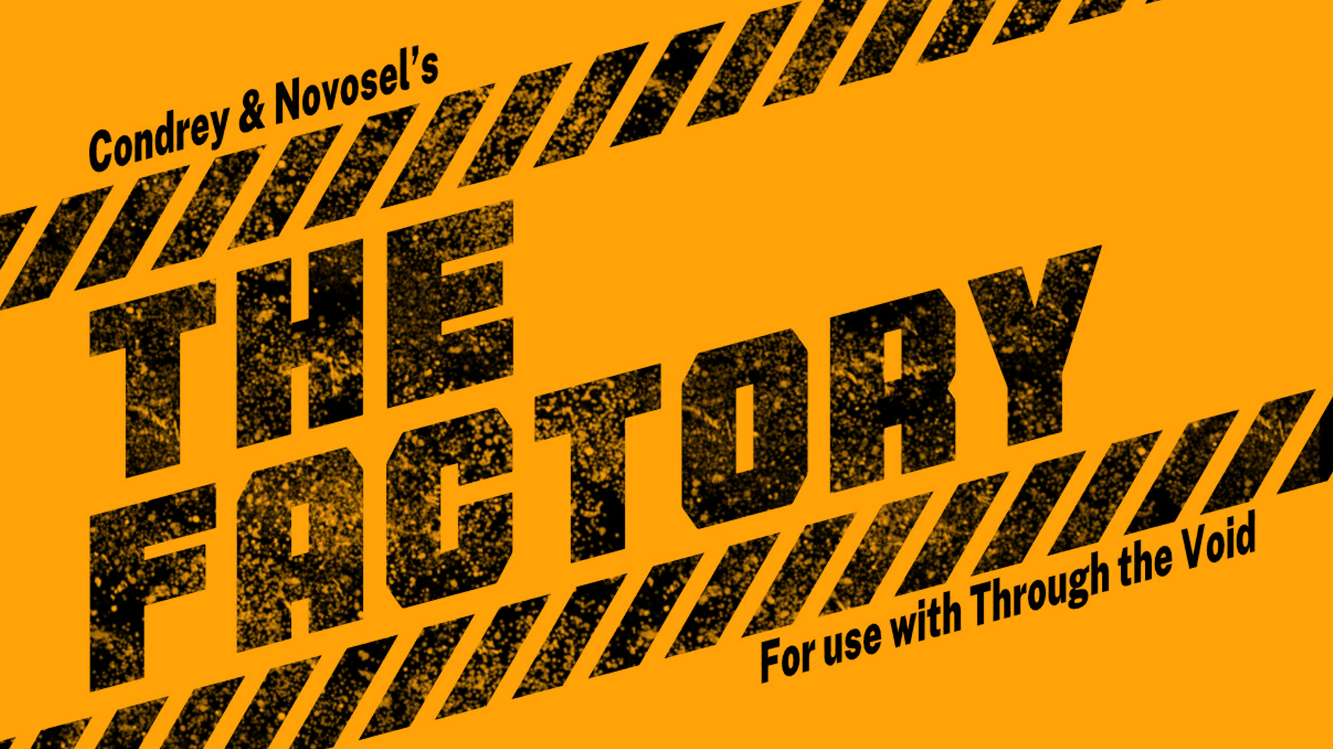 Cover image for The Factory | Condrey & Novosel's