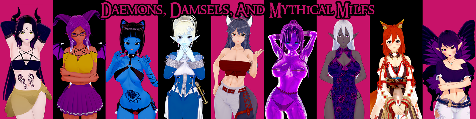 Daemons, Damsels & Mythical Milfs nsfw 18+
