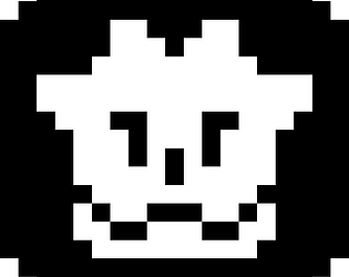 Cute Custom Cursor Flowey from Undertale