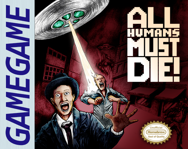 Cover image for All Humans Must Die!