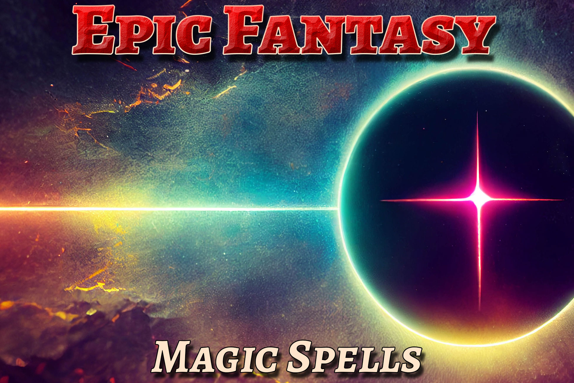 Epic Fantasy RPG Icons - Magic Spells