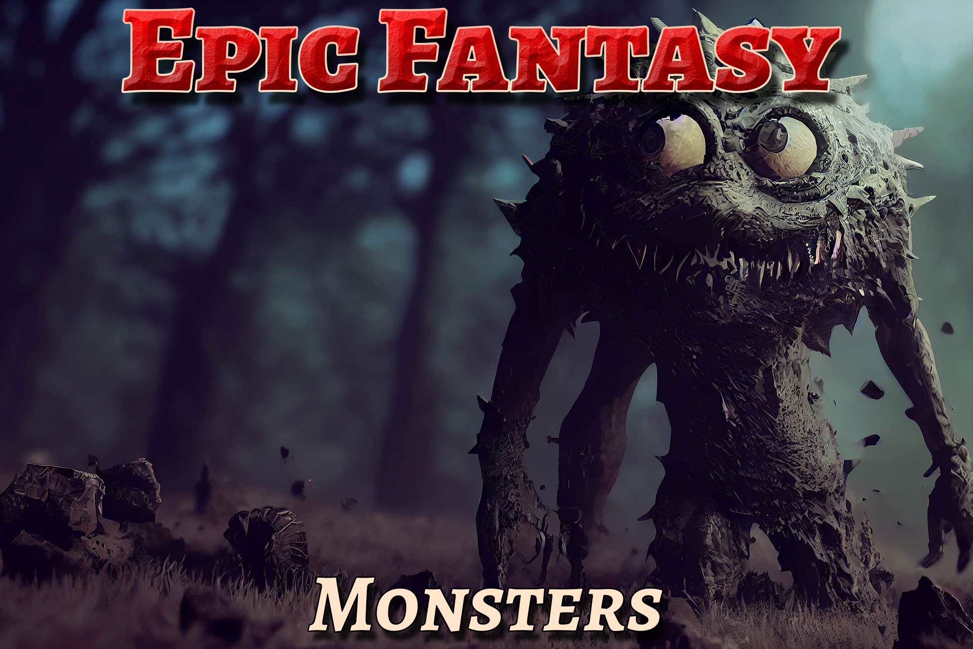 Epic Fantasy RPG Icons - Monsters