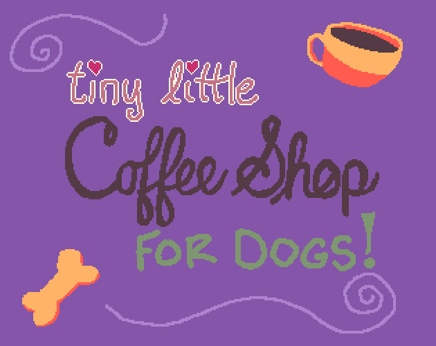 tiny little coffee shop for dogs!