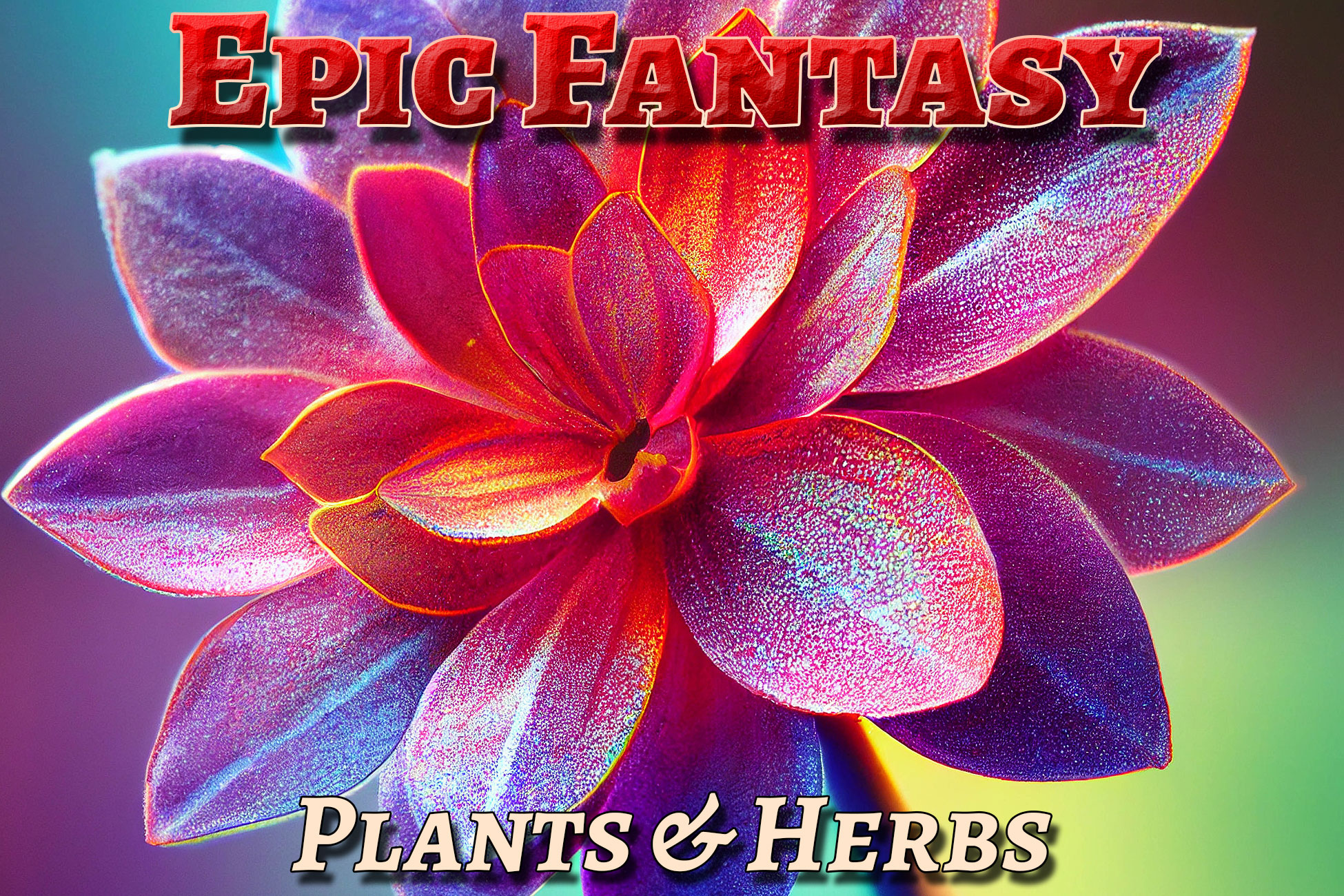 Epic Fantasy RPG Icons - Plants & Herbs
